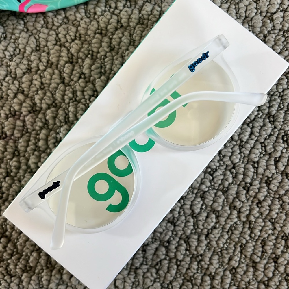 Goodr Clear Sunglasses with Blue Light Protection - Picture 5 of 6
